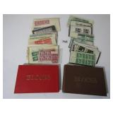 GROUP OF ASSORTED STAMPS APPROX 30.62