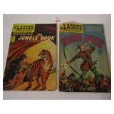 TWO CLASSICS ILLUSTRATED COMIC BOOKS #83 JUNGLE