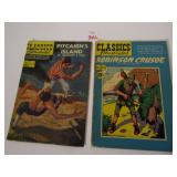 TWO CLASSICS ILLUSTRATED COMIC BOOKS #10 ROBINSON