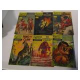 SIX CLASSICS ILLUSTRATED COMIC BOOKS KIT CARSON,