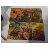 SIX CLASSICS ILLUSTRATED COMIC BOOKS DANIEL