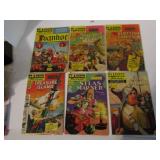 SIX CLASSICS ILLUSTRATED COMIC BOOKS IVANHOE, THE