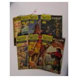SEVEN CLASSICS ILLUSTRATED COMIC BOOKS TALE OF