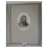 ANTIQUE VINTAGE PORTRAIT PHOTO MILITARY MAN IN