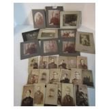 GROUP OF 28 ANTIQUE VINTAGE STUDIO CABINET