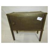 BRASS HUMIDOR 13" H X 14" W X 6" DEEP WITH SINGLE