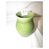 PEWADIC POTTERY GREEN 4" H