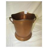 COPPER ICE BUCKET 9" H X 9" WIDE