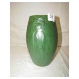 GLAZED POTTERY ART NOUVEAU VASE - SEE PHOTO
