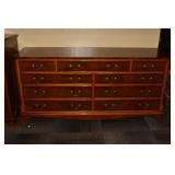 CHERRY DRESSER 35" H X 49" W X 20" DEEP WITH 41"