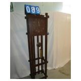 MISSION CLOCK - BATTERY OP WORKS 68" H X 18" W X