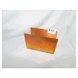 ROYCROFT COPPER LETTER HOLDER