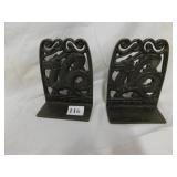 DRAGON BOOKENDS 6" H METAL BOOKENDS