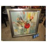 MODERN PRINT GRAY SPECKLE FINISH 41" X 41"