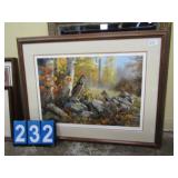 PERSIS CLAYTON WEIR 1991 PRINT SIGNED LR -