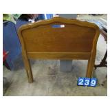 TWIN BED W/ SIDE RAILS 39" H X 38" W