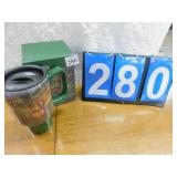 TRAVEL MUG FOR THE OUTDOORS PERSON W/ BOX
