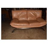 SOFA MADE IN ITALY BY ARMEN ART LEATHER CHROME