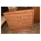 PRESSED WOOD 3 DRAWER DRESSER 30" H X 30" W X 15"