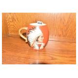 A K FRANCE 5" H INDIAN WITH HEAD DRESS