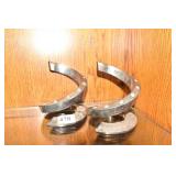 DANSK CANDLE HOLDERS 5.5" H