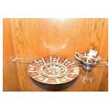 ROYAL CROWN DERBY 1128 PLATE/CUP/SAUCER