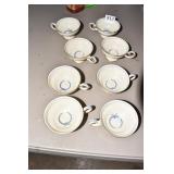8 DEMITASSE CUPS