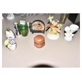 ADDELEY PORCELAIN FLOWER, LEFTON PENGUIN, DANSK,