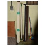 ASSORTED BED SIDE RAILS METAL 3 LENGTHS