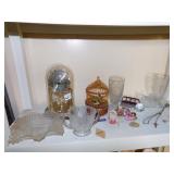 BATTERY OP CLOCK, BIRD CAGE, IRIS GLASSES, SUGAR