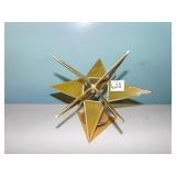 STAINED GLASS VOTIVE CANDLE HOLDER