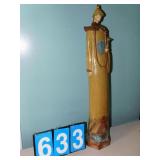 POTTERY ORIENTAL STATUE