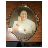 METAL FRAME CONVEX GLASS FRAME 1 PC. OFF BUT