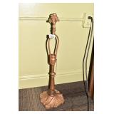 METAL LAMP 27" H B 3 MARKED ON BASE