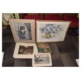 20" X 28" HANNEKE FLOOR 1995 PRINT, MARK