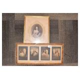 FANNY VICTORIAN PRINT, GIRL W/ HORSE BEST FRIENDS