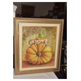 29" X 30" PUMPKIN PRINT