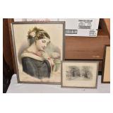 ETUDES CHOISIES NO. 82 WOMAN W/ MASK IN HAND,