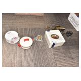 CRESCENT CLOCK, BRASS CANNON, ETC.