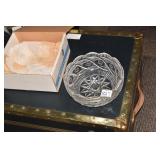 WATERFORD BOWL IN BOX 8" ROUND
