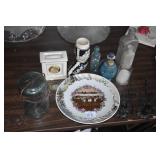 BOTTLES, CLOCK LENOX