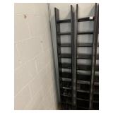 BLACK WALL MOUNT DISPLAY CABINETS 68" H X 8.5" W