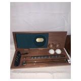 GOLF PUTTER IN PRESENTATION CASE - GIVEN AS GIFT
