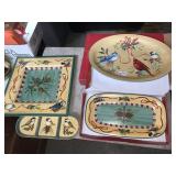 LENOX SERVING PLATTER, DISH DIVIDED