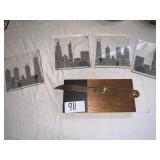 DESK LETTER OPENER VALE CHEMICAL COMPANY, CITY