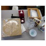 PRECIOUS MOMENT, SERVING DISH, PICTURE FRAMES,