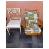 MAPLE CHAIR W/ CUSHION 1950