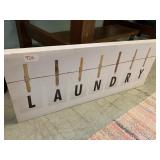 LAUNDRY ON CANVAS 12" X 20"