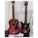 ACOUSTIC GUITAR - & ELECTRIC GUITAR NO MAKERS