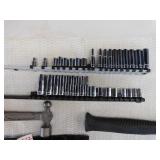 CHAMPION SOCKETS, PRY BAR, GRAPHITE HAMMER, ETC.